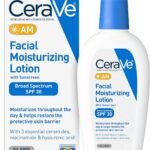 CeraVe Facial Moisturizing Lotion AM SPF 30, 3 oz, Daily Face Moisturizer with SPF, Packaging May Vary